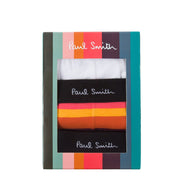 Paul Smith 3 Pack Trunk Black / Green Stripe / White Paul Smith