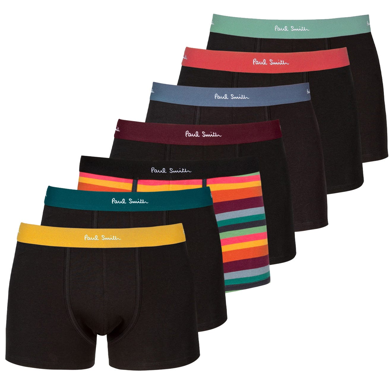 Paul Smith 7 Pack Trunks Black Paul Smith