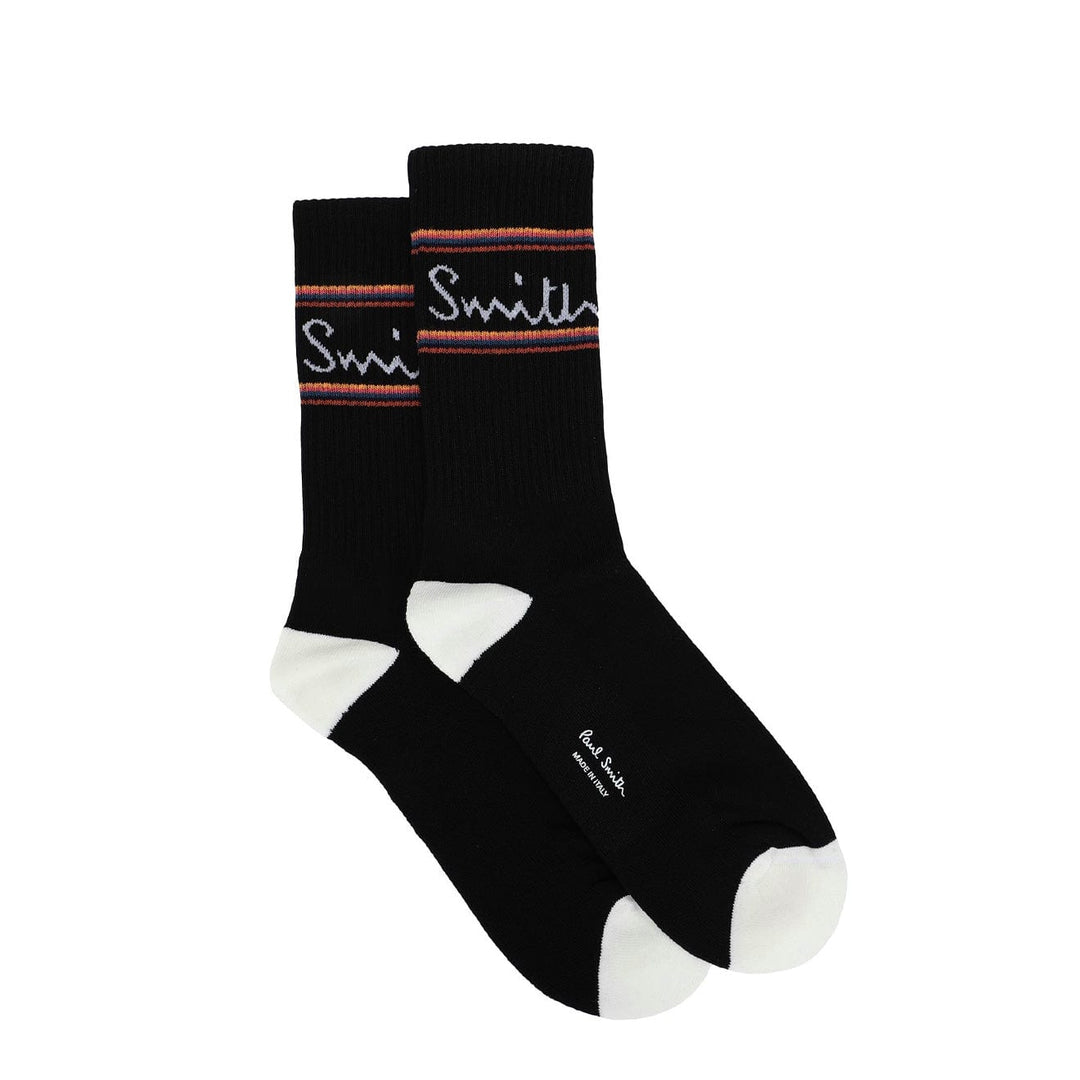 Paul Smith Logo Sock Black Paul Smith
