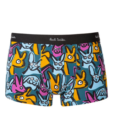 Paul Smith Trunk Pop Bunny Petrol Green Paul Smith