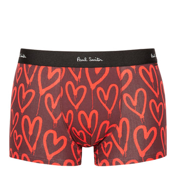 Paul Smith Trunk Underwear Pop Grafitti Burgundy/Bordeaux Paul Smith