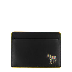 Paul Smith Zebra Credit Card Wallet Black Paul Smith