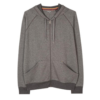 Paul Smith Zip Waffle Hoodie Slate Paul Smith