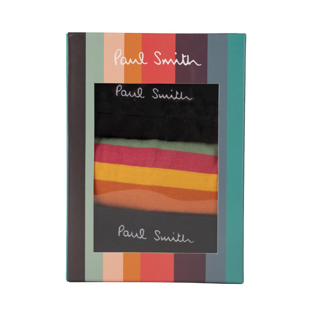 Paul Smith 3 Pack Trunks Black / Mix Multi Paul Smith
