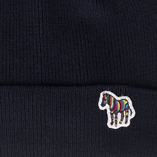 Paul Smith Zebra Beanie Navy Paul Smith