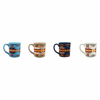 Pendleton Ceramic Mug Set of 4 Chief Joseph Multi Pendleton