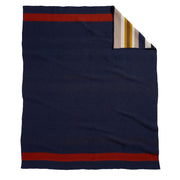 Pendleton Bridger Wool Throw With Carrier Boulder Stripe Pendleton