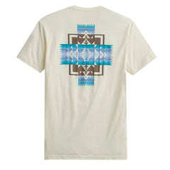 Pendleton Chief Joesph Graphic Tee Natural / Light Blue Pendleton