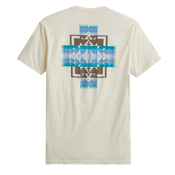 Pendleton Chief Joesph Graphic Tee Natural / Light Blue Pendleton