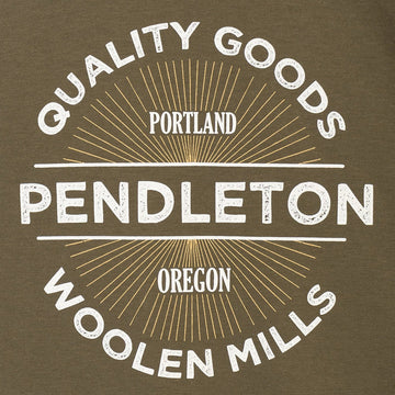 Pendleton Quality Goods T-Shirt Olive Pendleton
