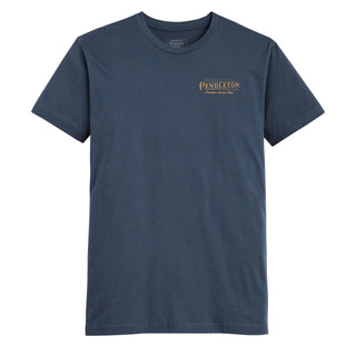 Pendleton Vintage Logo Graphic Tee Indigo / Gold Pendleton