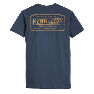Pendleton Vintage Logo Graphic Tee Indigo / Gold Pendleton