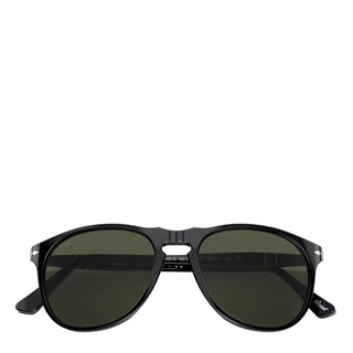 Persol 0PO9649S 95/31 55 Sunglasses Black / Green Persol