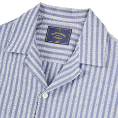 Portuguese Flannel Shirt Jacquard Chambray Portuguese Flannel