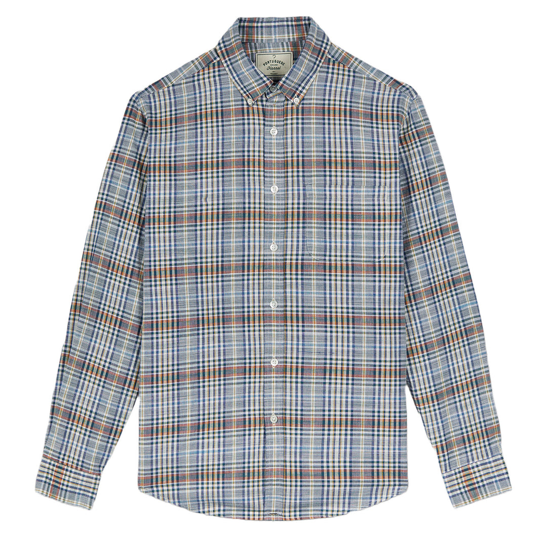 Portuguese Flannel Shirt Summer Plaid Portuguese Flannel