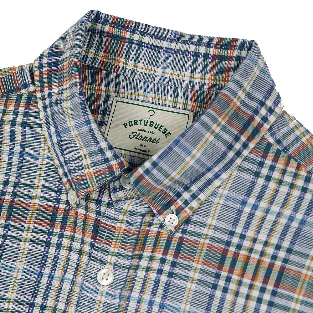 Portuguese Flannel Shirt Summer Plaid Portuguese Flannel