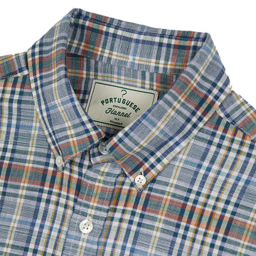 Portuguese Flannel Shirt Summer Plaid Portuguese Flannel