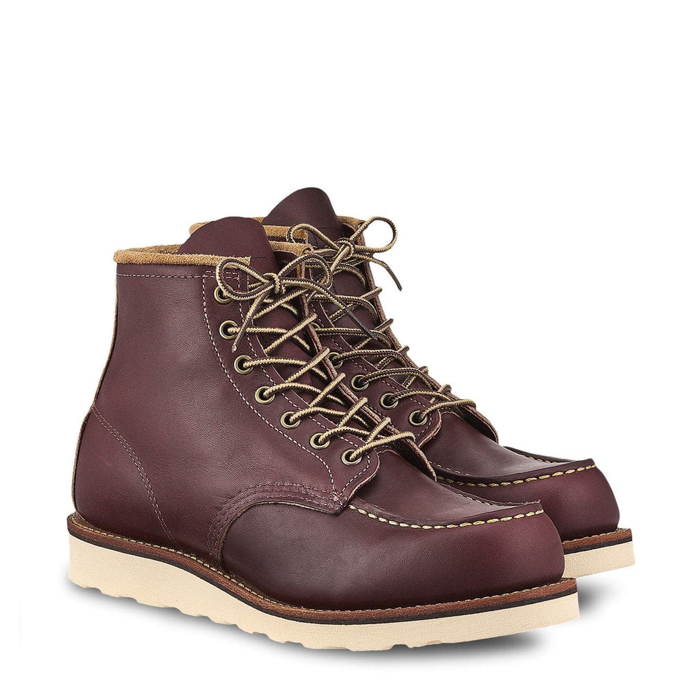 Red Wing 6-inch Classic Moc Boot Black Oxblood Mesa Red Wing