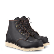 Red Wing 6-inch Classic Moc Boot Black Prairie Red Wing