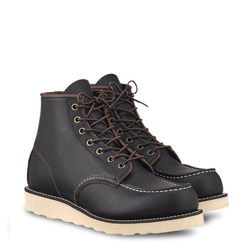 Red Wing 6-inch Classic Moc Boot Black Prairie Red Wing