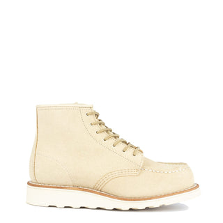 Red Wing Womens 6-Inch Moc Toe Boot Cream Abeline Red Wing