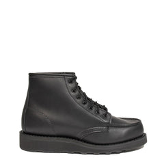 Red Wing Womens 6-inch Classic Moc Black Boundary Red Wing