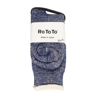 RoToTo Double Face Socks Deep Ocean RoToTo
