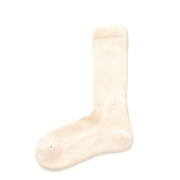 RoToTo Organic Daily 3 Pack Crew Socks Ecru RoToTo