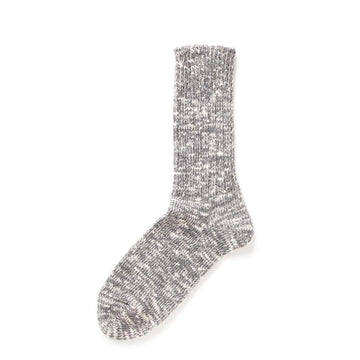 RoToTo Slub Crew Socks Mid Grey RoToTo