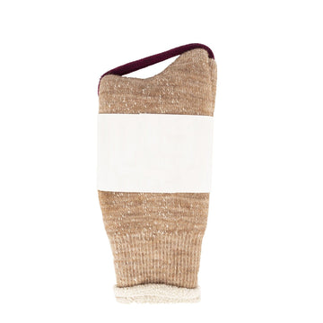 RoToTo Double Face Socks Camel RoToTo
