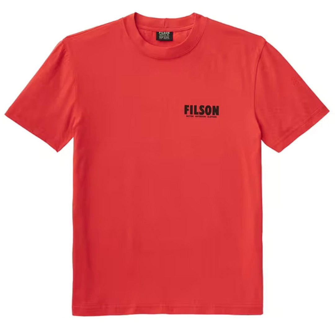 Filson S/S Lightweight Outfitter T-Shirt Red Filson