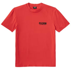 Filson S/S Lightweight Outfitter T-Shirt Red Filson