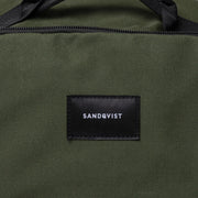 Sandqvist August Backpack Dawn Green Sandqvist