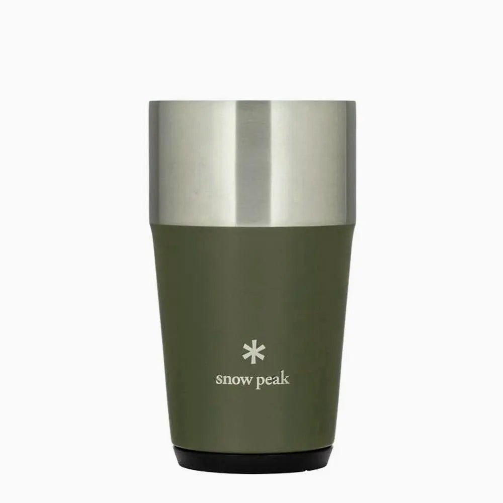 Snow Peak Shimo Tumbler 470 Olive Green Snow Peak