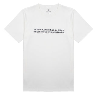 Snow Peak Typography Tee White Snow Peak