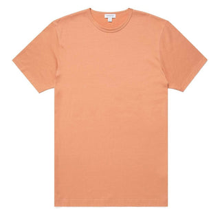 Sunspel Classic Crew Neck T-Shirt Clay Sunspel