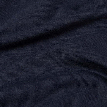 Sunspel Long Sleeve Crew Neck T-Shirt Navy Sunspel