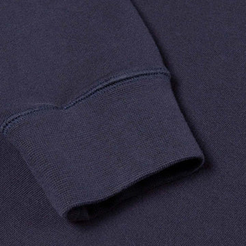 Sunspel Loopback Sweatshirt Navy Sunspel