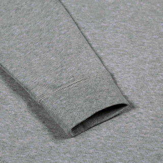 Sunspel Loopback Sweatshirt Grey Melange Sunspel