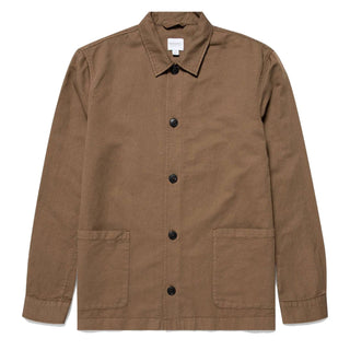 Sunspel Twin Pocket Jacket Dark Tan Sunspel