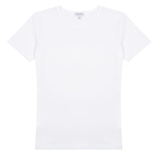 Sunspel Womens Classic T-Shirt White Sunspel