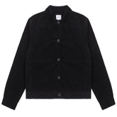 Sunspel Womens Corduroy Boxy Jacket Black Sunspel