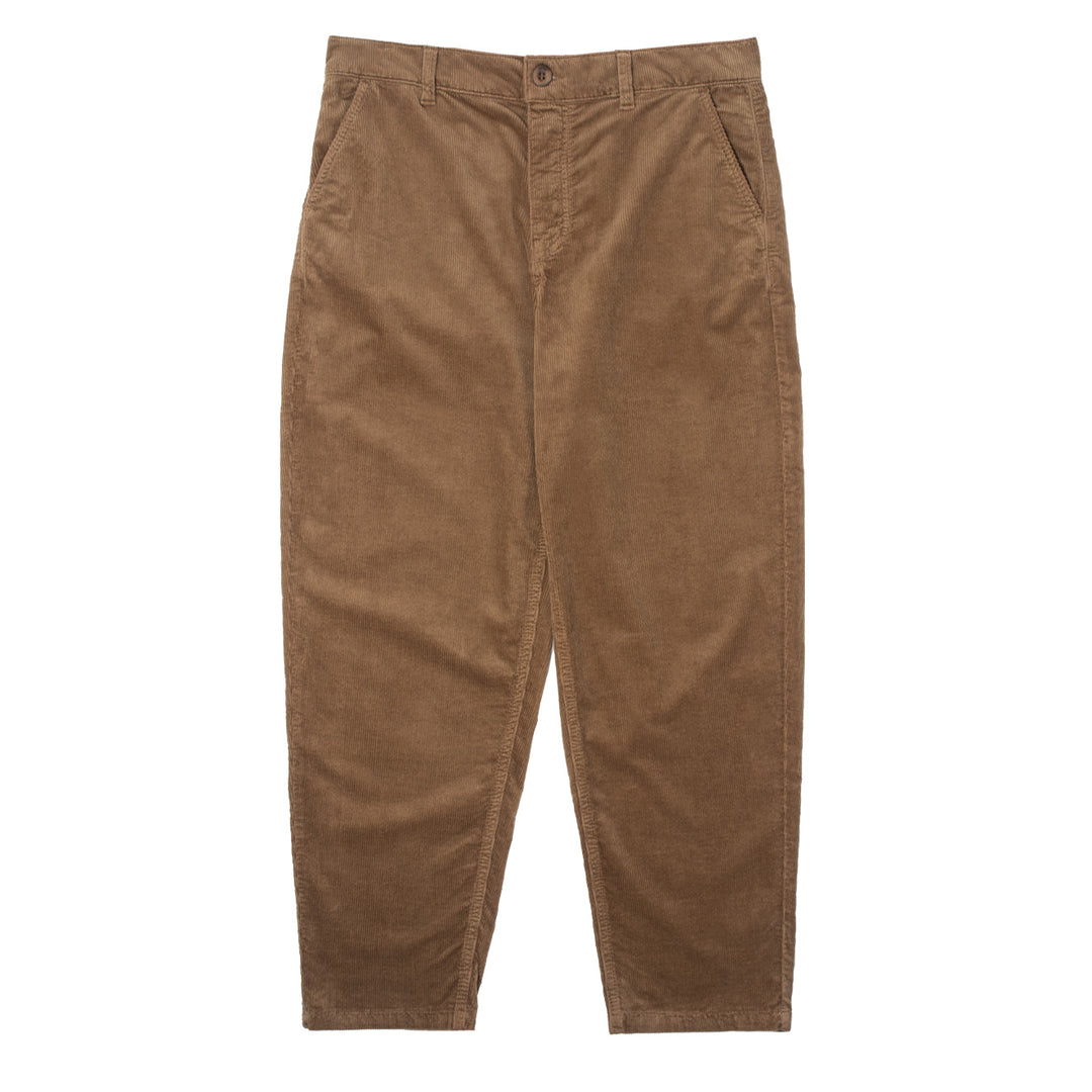 Sunspel Womens Corduroy Trousers Dark Camel Sunspel