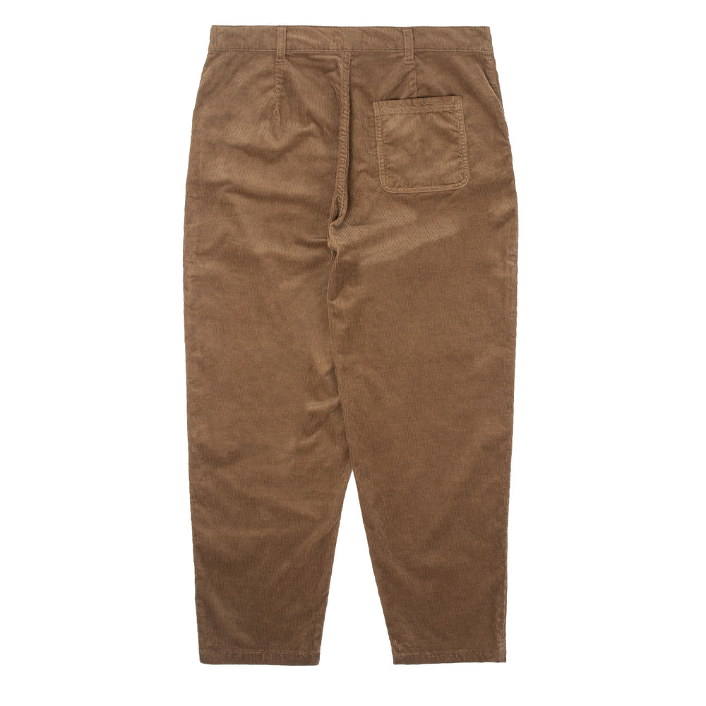 Sunspel Womens Corduroy Trousers Dark Camel Sunspel