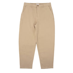 Sunspel Womens Cotton Tapered Trousers Stone Sunspel
