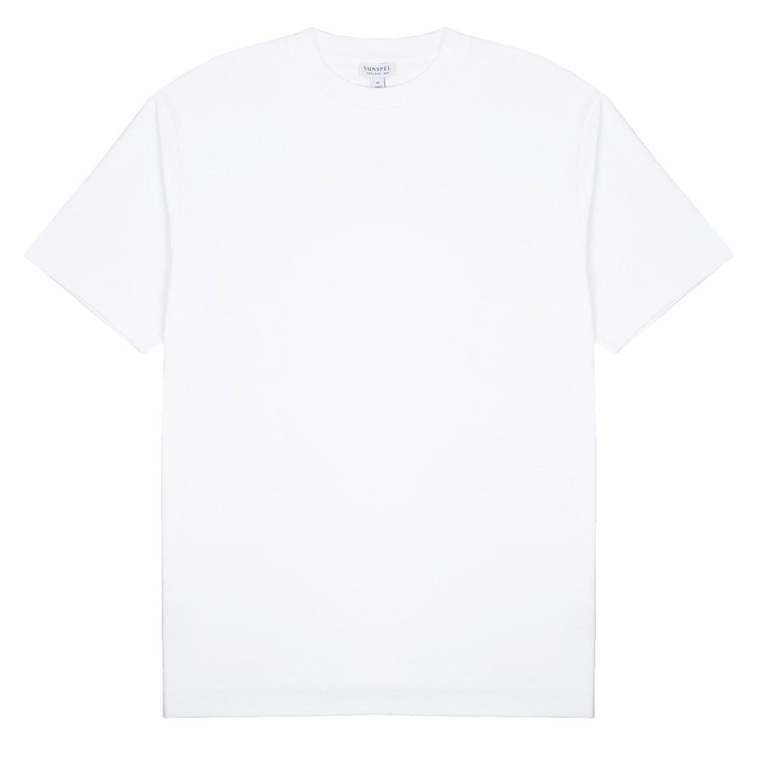 Sunspel Womens Oversized T-Shirt White Sunspel