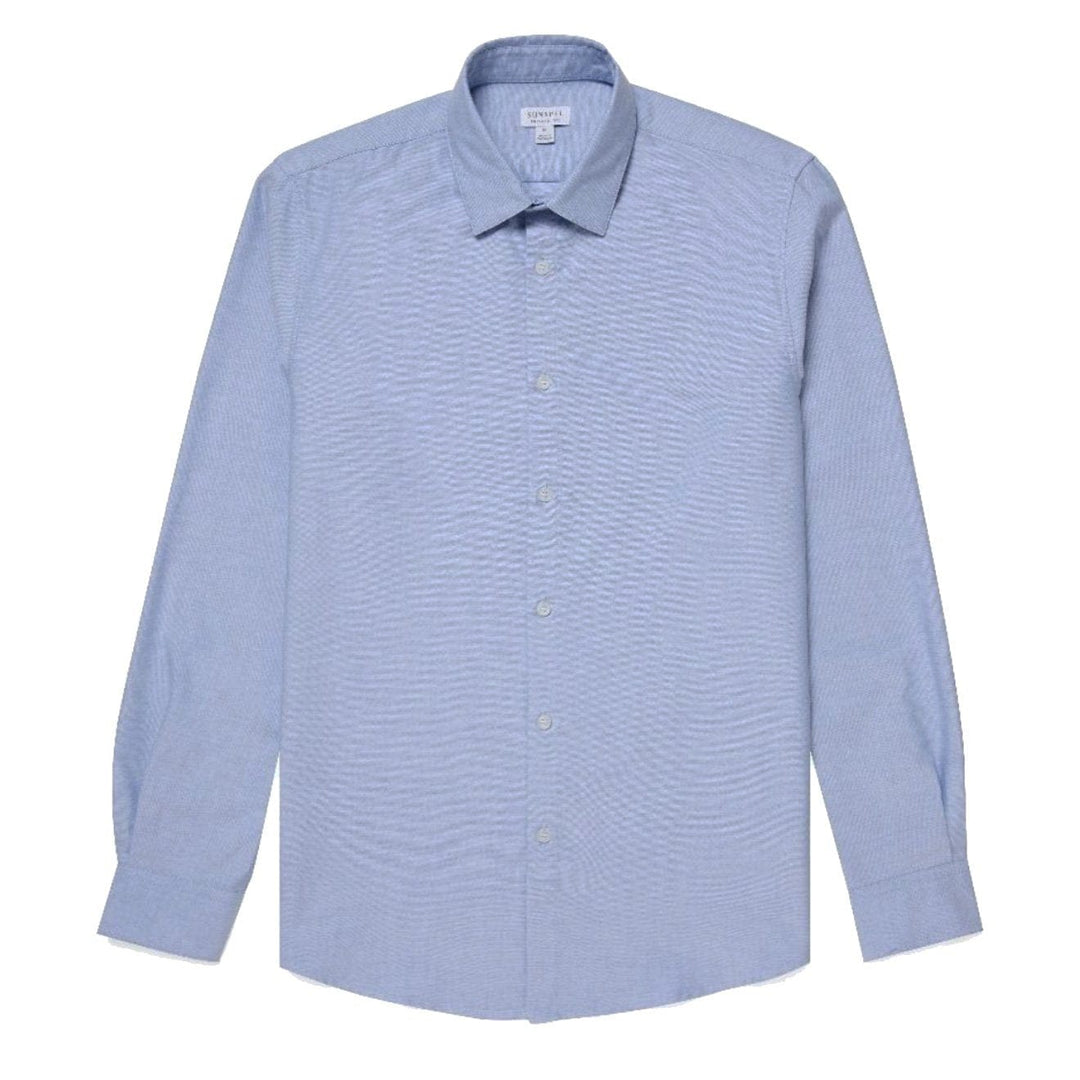 Sunspel Casual L/S Shirt Dark Blue Oxford Sunspel
