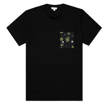 Sunspel Go Print T-Shirt Hedgerow Print Sunspel