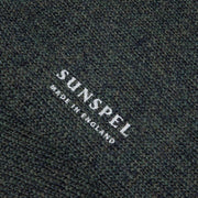 Sunspel Merino Wool Socks Dark Moss Twist Sunspel