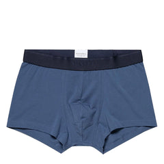 Sunspel Stretch Cotton Trunks Atlantic Blue Sunspel